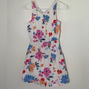 GAP Floral Kids Dress - Blue, Pink, Orange